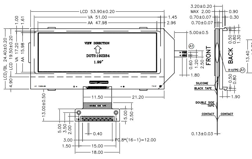 lcd drawing