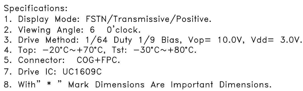 lcd spec